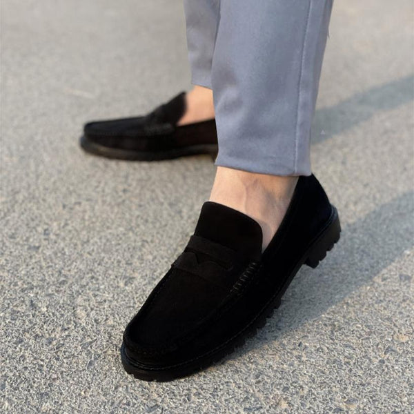WS Pure Leather Handmade Harbor CHUNKY LOAFERS WS-549