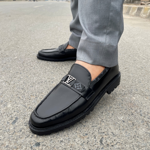 WS Pure Leather Handmade Ascot CHUNKY LOAFERS WS-209