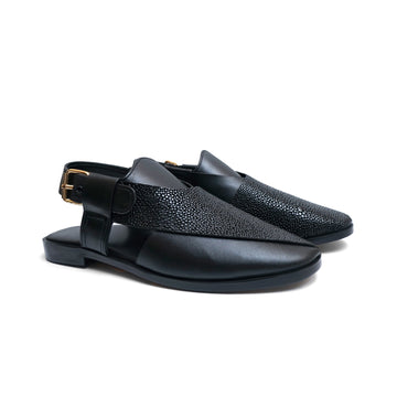 Textured Peshawari Chappal WS-871