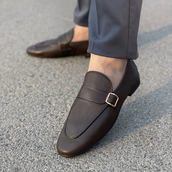 WS Pure Leather Handmade Paragon Shoes WS-933 BR
