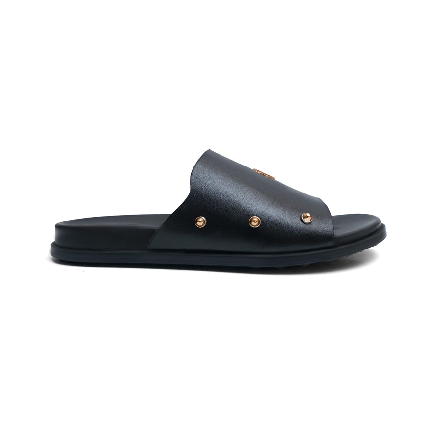 Bronx Black Chappal WS-5007