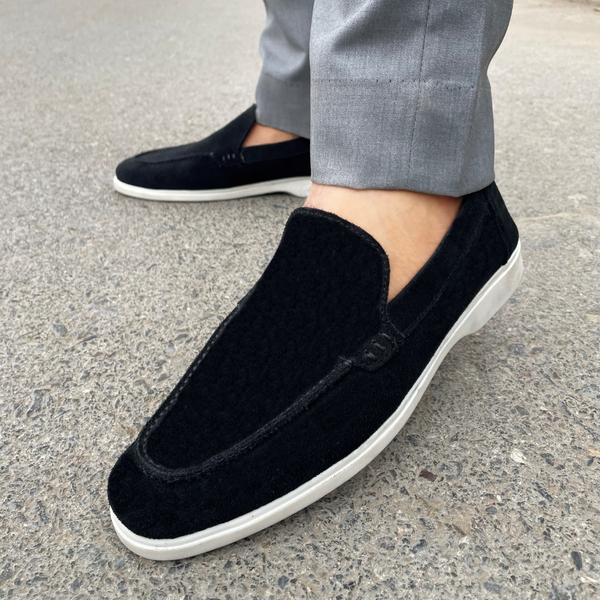 WS Pure Leather Handmade SUEDE LOAFERS WS-642