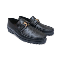 Textured Chunky Loafers WS-860