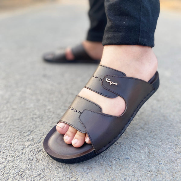 WS Pure Leather Handmade Wander Chappal WS-127