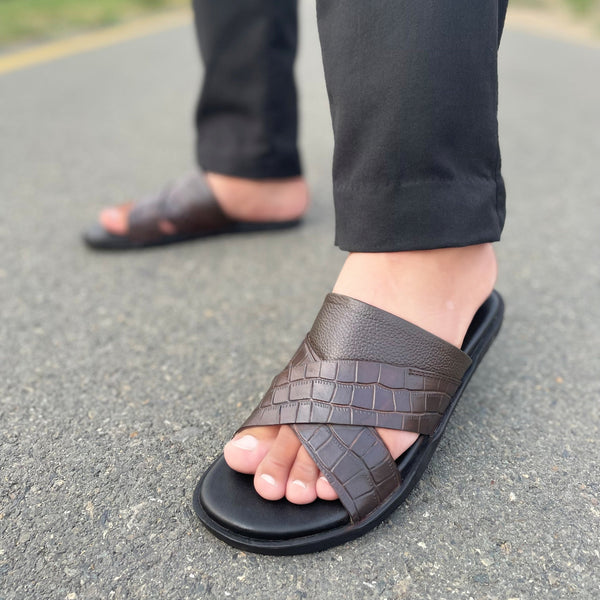 WS Pure leather Handmade Feeto Chappal WS-162