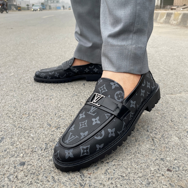 WS LEATHER CHUNKY LOAFERS WS-207