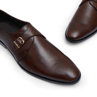 Crown Double Monk Formal Shoes WS-834