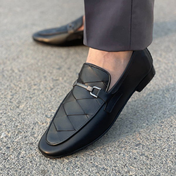 WS Pure Leather Handmade Bali Straps Formal Shoes WS-201