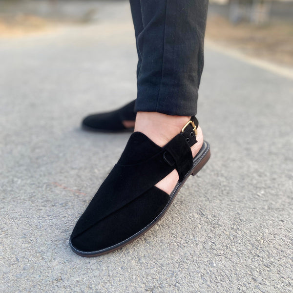 WS pure suede Leather Handmade Peshawari Sandal WS-378