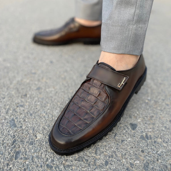 WS Pure Leather Handmade Cavalor CHUNKY LOAFERS WS-104