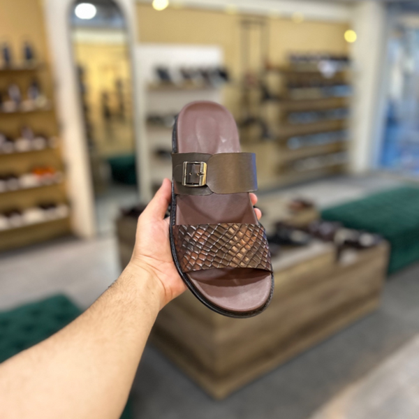 WS Pure Leather Handmade Nexus Chappal - 6220