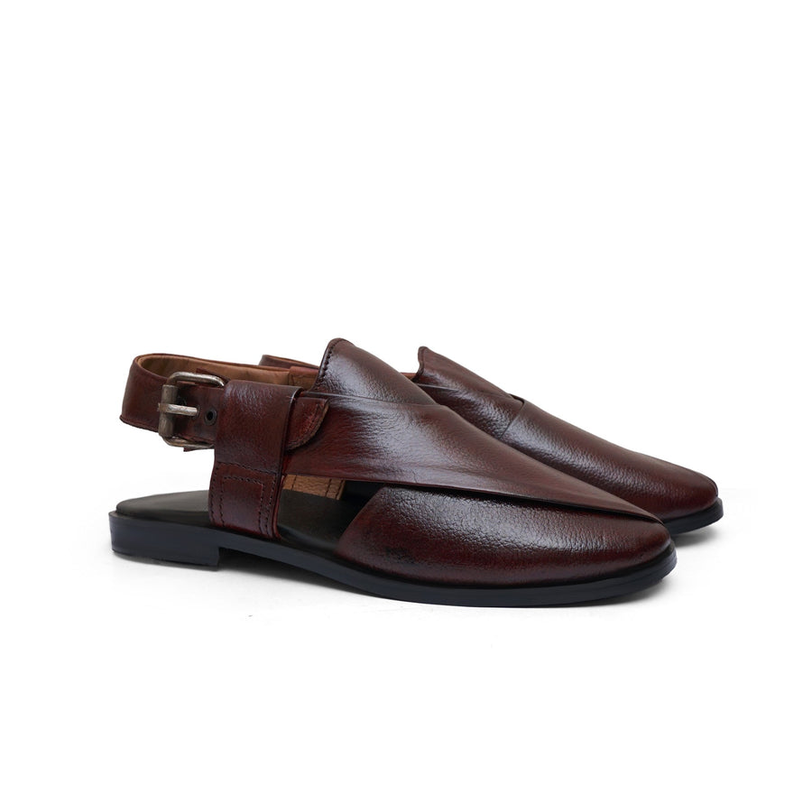 Oxblood Peshawari Sandal WS-306