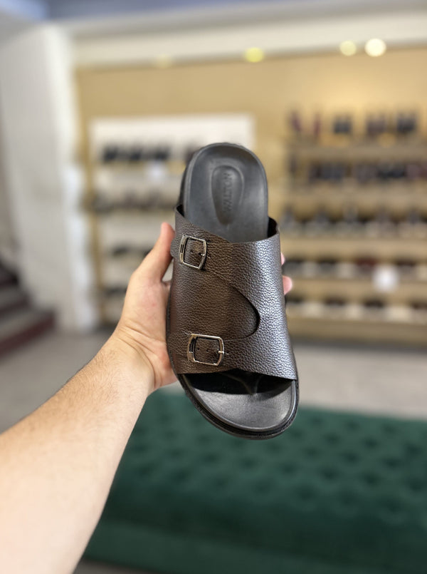 WS Pure Leather Handmade Echo Chappal - 6180