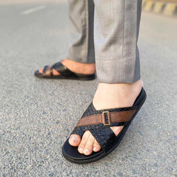 WS Pure leather Handmade Stepwise Chappal WS-160
