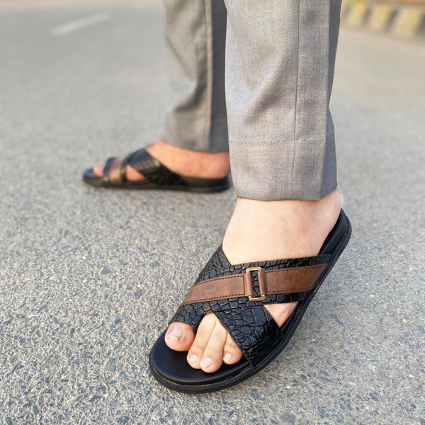 WS Pure leather Handmade Stepwise Chappal WS-160