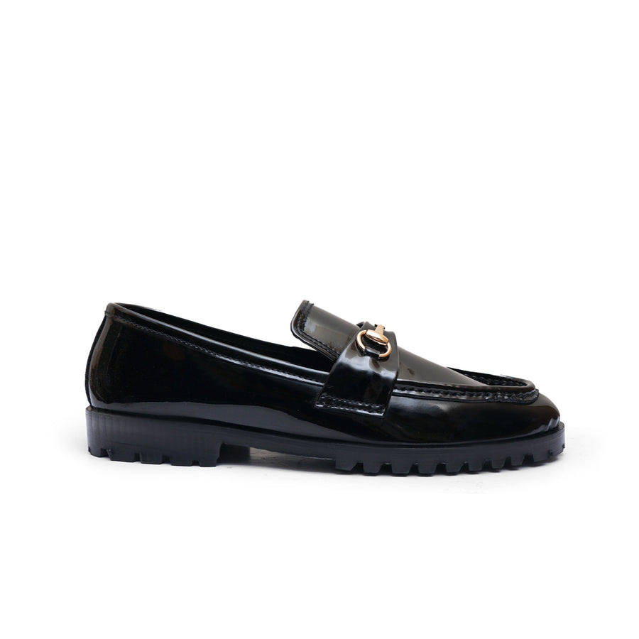 Midnight Monolith Chunky Loafers WS-419